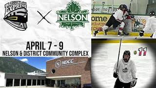 Junior A Coquitlam Express/Nelson Leaf ID camp - April 2023