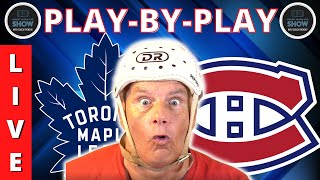 NHL GAME PLAY BY PLAY BETWEEN LEAFS VS CANADIENS