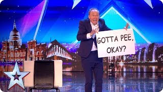 Tonight’s the night for HILARIOUS variety act Ben Langley! | Auditions | BGT 2018