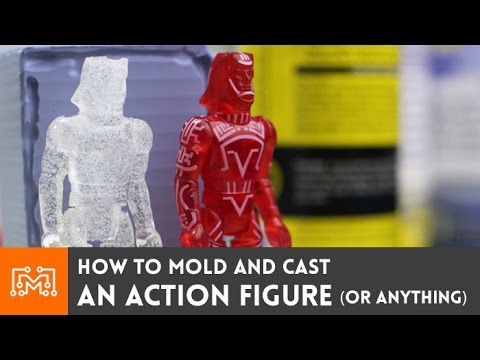 Mold and cast an action figure ( or anything ) // How-To Mold and cast an action figure ( or anything ) // How-To