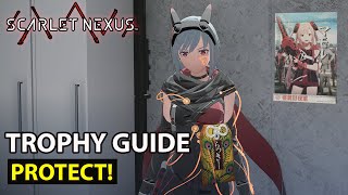 Scarlet Nexus - How To Get Trophy (Protect!) Guide