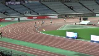 H28　日本選手権リレー　男子4x400mR　予選1組　順天堂大