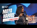 Sister of VP Kamala Harris | MAYA HARRIS at Elizabeth Baptist Church in Atlanta, GA