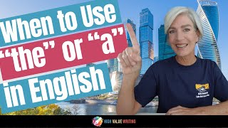 #1 TRICK - When to use “the” or “a” in English!