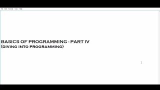 Basic Programming for Beginners - Part 4 [Functions in C] [C Programming Language]
