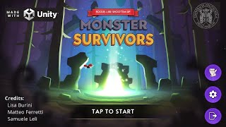 Monster Survivors Gameplay - 3D Vampire Survivors Tribute made with Unity