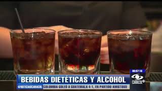 Consecuencias de mezclar bebidas light y alcohol