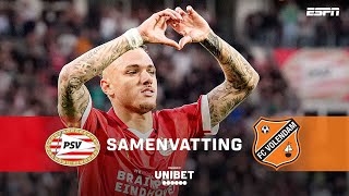🤩 NOA LANG opent de score met KANONSKOGEL ☄️ | Samenvatting PSV - FC Volendam