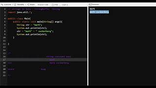 Convert String to StringBuffer and Vice Versa in Java