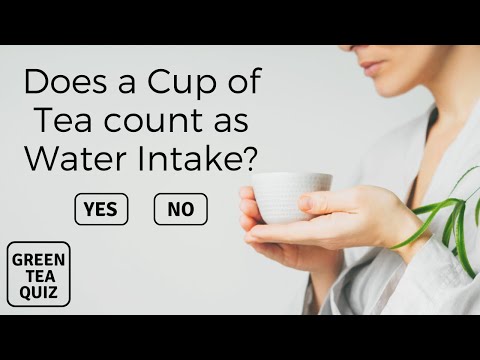 Does drinking tea count as water?