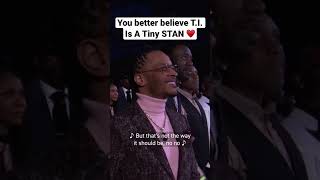 T.I. Supports Tiny & Xscape At The Soul Train Awards #shorts #soultrainawards22 #BET