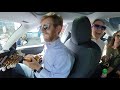 testing out the new caraoke feature on the tesla model 3