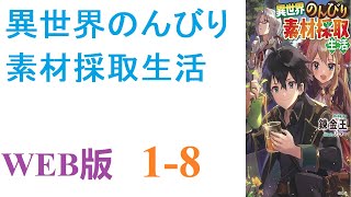 【朗読】素材集めが好きな収集癖のあるちょっと変わった社会人の蘇材集は、命を落としたことをきっかけに神様の力で異世界に転移することに。WEB版 1-8