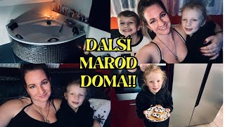 Další marod doma - kdo další lehl s teplotou?? Úklid koupelny a večerní relax… 🕯️🛁