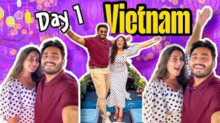 VIETNAM TRIP DAY 1 😍 | WEDDING ANNIVERSARY SURPRISE 💐 | NACH ❤️