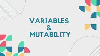 Variables and Mutability | Constants | Shadowing | Common Rust Programming Concepts