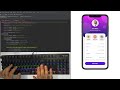 ASMR Programming - Android Profile UI Design - No Talking