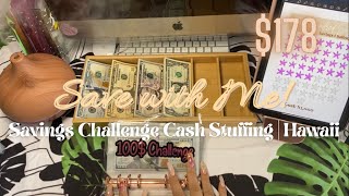 Save with Me! | $178 Savings Challenge Cash Stuffing | Hawaii