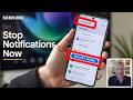 EASY! Stop These Annoying Samsung Notifications Immediately