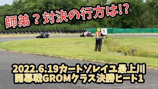 2022.6.19カートソレイユ最上川 GROM決勝ヒート1