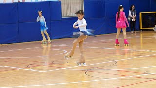 110年臺北市中正盃花式溜冰錦標賽 選手三級國小中年級女子組 第一名 蔡沛珍