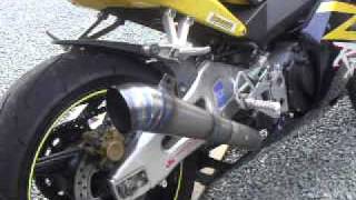 CBR954RR motoGP風メガホンサイレンサー　マフラー