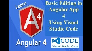 angular 4 setup in visual studio code | Editing angular app | Hindi tutorial | Lecture 3