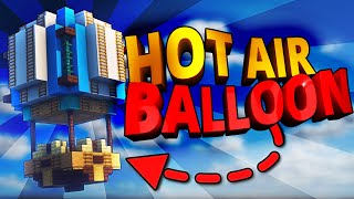 Minecraft Timelapse | 🎈 balon na vrući ⛏️ zrak | #Shorts