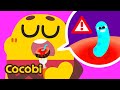 ¡Canciones de Parásitos Malos! | Canciones Infantiles | Cocobi