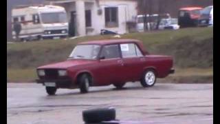 lepoldsportvideo.hu:Bodony Zoltán Lada 2105 Winter Show Hosszúhetény 2011.