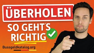 Sicher überholen in 3 Schritten 🚍🚘 - Macht ihr es richtig?