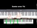 Al Que Esta Sentado En El Trono Marcos Brunet - Tutorial de Piano - Omarosvideo