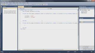 Visual Basic Express 2010 - Tutorial 2: Making a login form