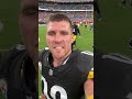 T.J. Watt thanks Steelers Nation after Steelers win over Broncos #steelers #nfl #shorts