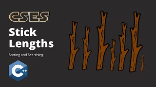 StickLengths | CSES problem set | Solution explained and C++ code