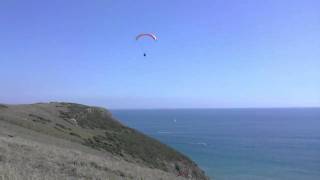 Paragliding Porth Ceriad. 27/07/2011