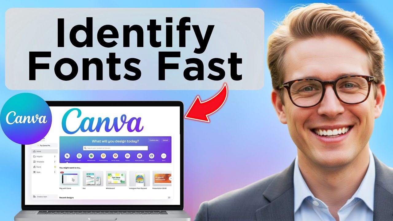 How To Identify Fonts Used In Any Design With Canva Easy Guide Youtube