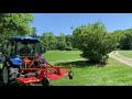 using new holland boomer 50 woodmax tm 86h wood chipper and land pride fdr1672 mower