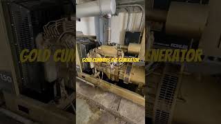 GOLD CUMMINS 8.3 diesel generator