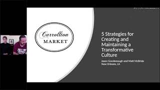 5 Strategies for Creating \u0026 Maintaining a Transformative Culture