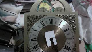 Replacing movement of grandfather clock, Emporer Clock, Hermle movement