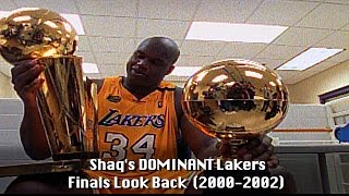 Shaquille O'Neal's Epic Lakers Championship Look Back!