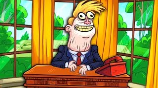 TRUMPIN SALAINEN KENTTÄ | Pelataan Trollface Quest: USA Adventure