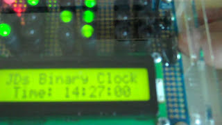 JD's Binary Desk Clock