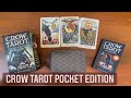 Crow Tarot Pocket Edition |⭐️New Release⭐️| Full Flip Through