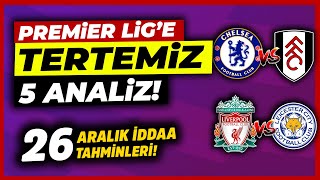 BUGÜN ANALİZLER DAHA SAĞLAM | 26 Aralık Perşembe 2024 Günün Maç Yorumları ve Kombine