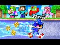 Hunter VS SPEEDRUNNER SONIC in Minecraft!