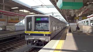 東武20400型　21422F　東武宇都宮行　栃木駅発車