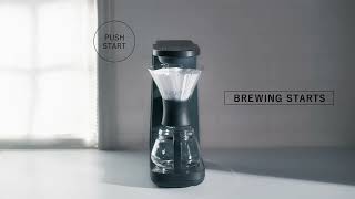 How coffee is made in Tiger's ADF Hybrid Brew Coffee Maker