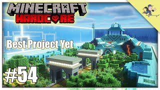 Completing The Ocean Monument Project | Hardcore Minecraft ep. 54